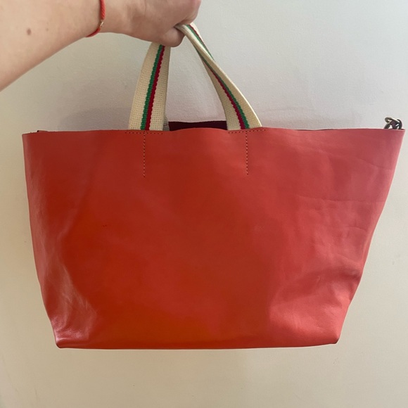 Clare V Handbags - Clare V blood orange Bateau bag
